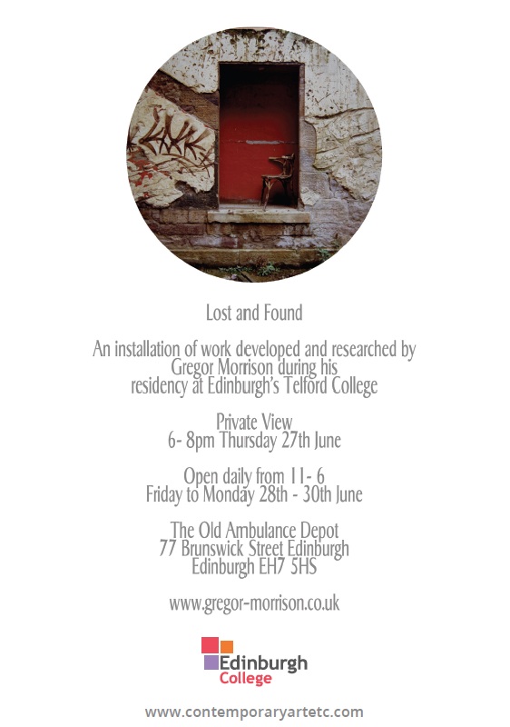 AIRetc... Gregor Morrison Residency Exhibition 