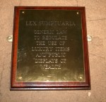 Lex Sumptuaria by Sarah Wilson Lex Sumptuaria by Sarah Wilson