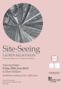 Lauren McLaughlin Exhibition Poster