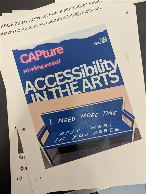 CAPture: CAPetc.. Launches new arts&nbsp;publication.